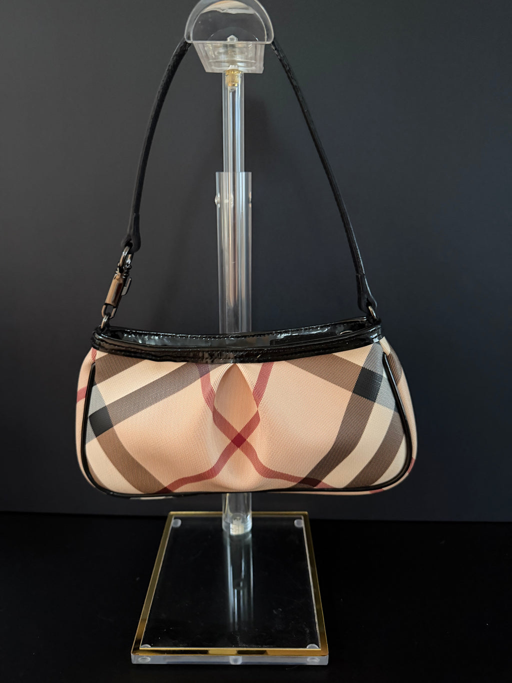 2000's Burberry Supernova Aston Mini Pouchette